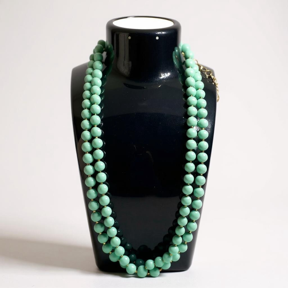 Charter Club Pearl Necklace Women’s Bead Green Fashion Long Strand